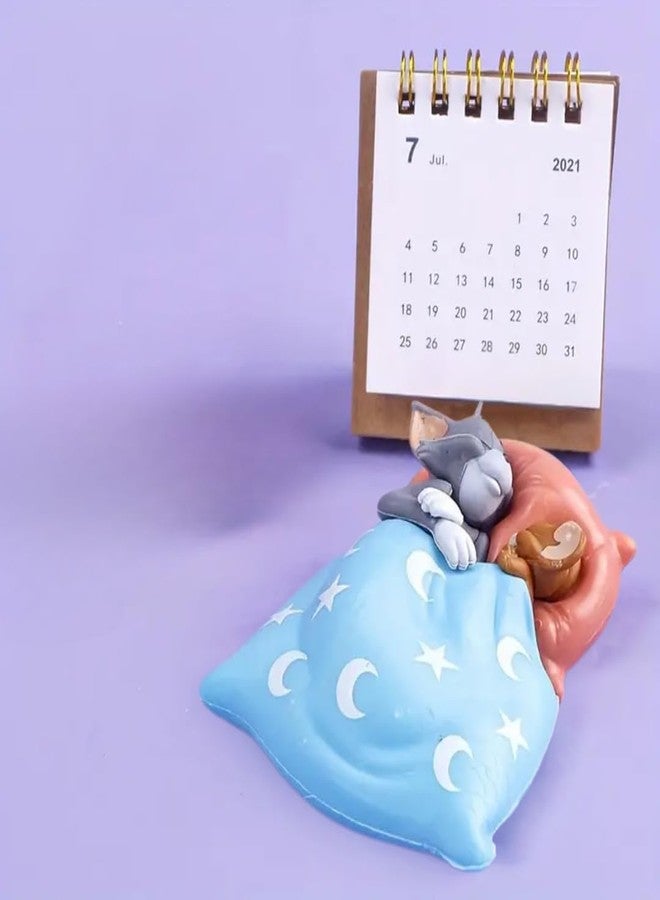 Geekmonkey Cuddly Companion: TnJ Sharing Bed - Adorable 6.5 cm Figurine (Pack of 1) (TnjSharingBed) - Image 1